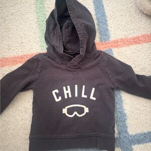 Baby boy Gap Chill Hooded Sweatshirt - Black